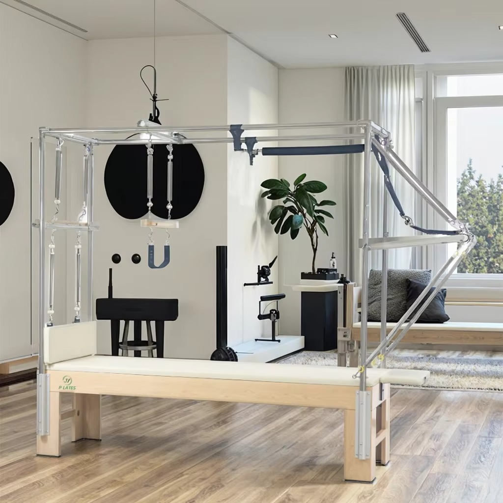 Health & Wellness Newsletter - Professioneller, langlebiger Pilates-Reformer aus Ahornholz mit