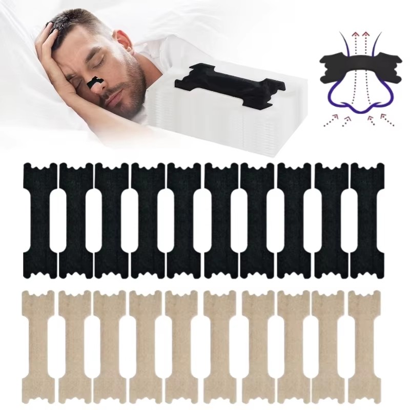 Health & Wellness Newsletter - 10-100 Stück Anti-Schnarch-Streifen für Leichteres Atmen,