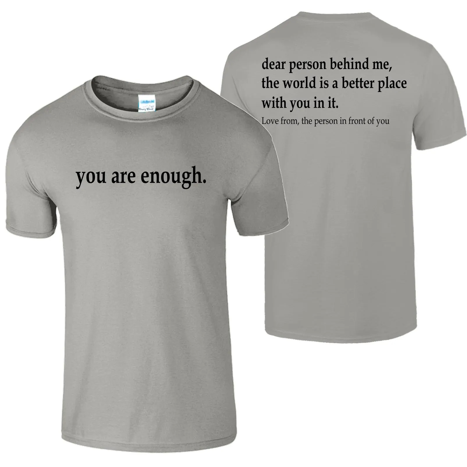 Dear Person Behind Me T-Shirt  – Health Wellness Mental Health Bewertung und Preis