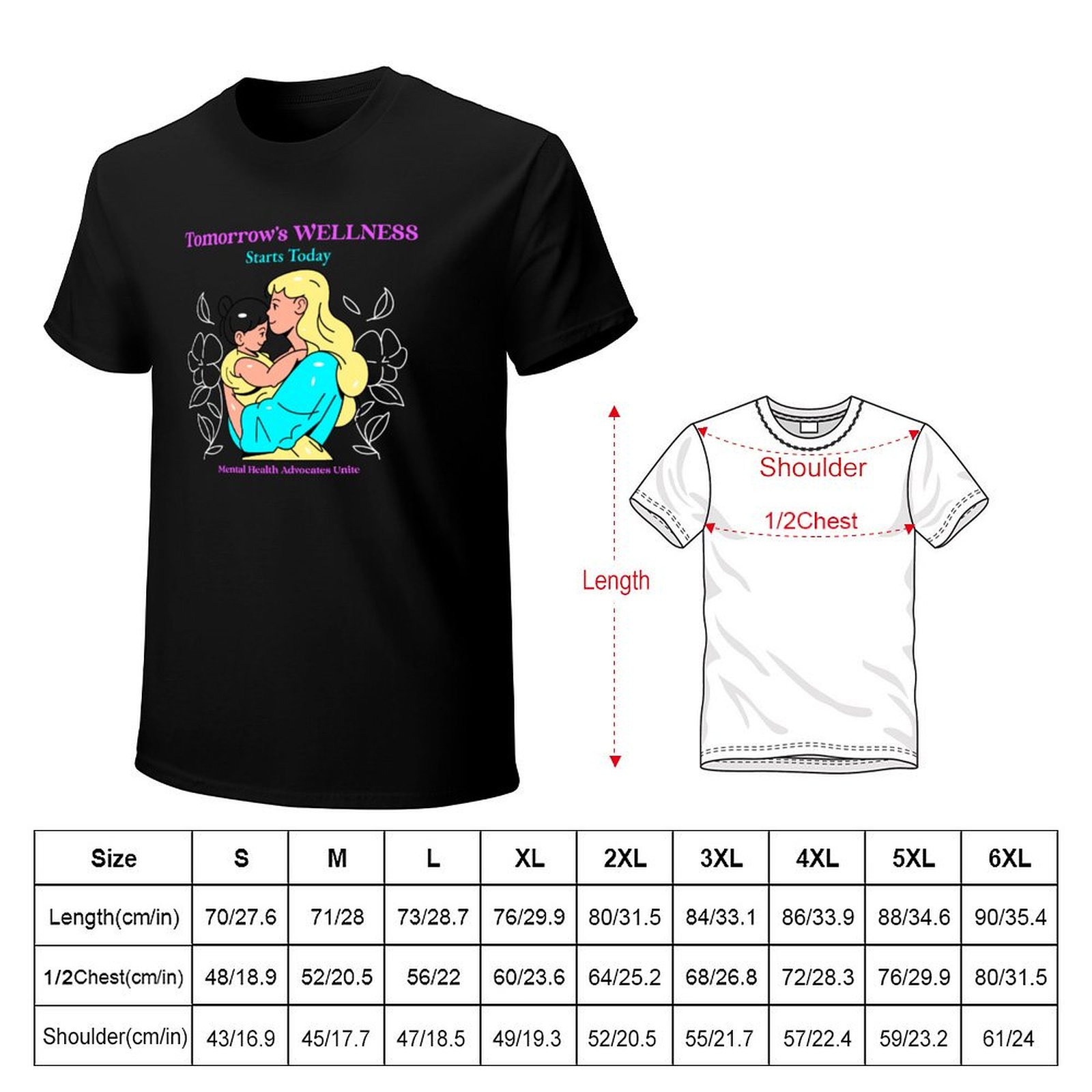 Das WELLNESS-T-Shirt für morge – Health Wellness Mental Health Bewertung und Preis