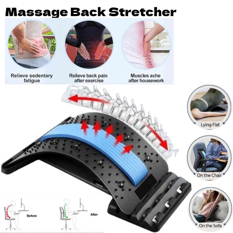 Rückenmuskel-Entspannungs- und – Back Stretcher Lumbar Bewertung und Preis