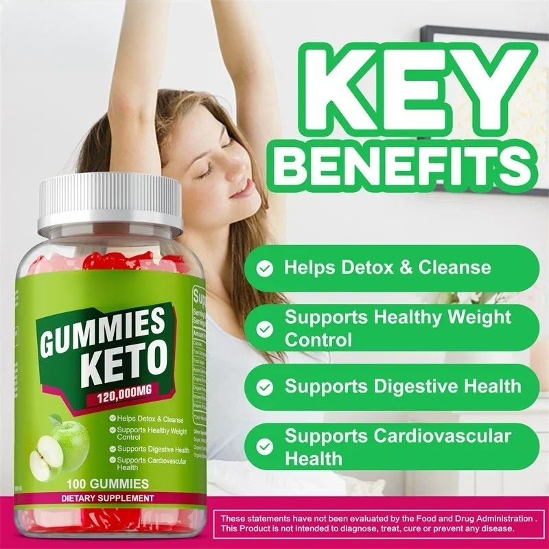 Keto-Gummibärchen – mit Apfele – Health Wellness Vitality Bewertung und Preis