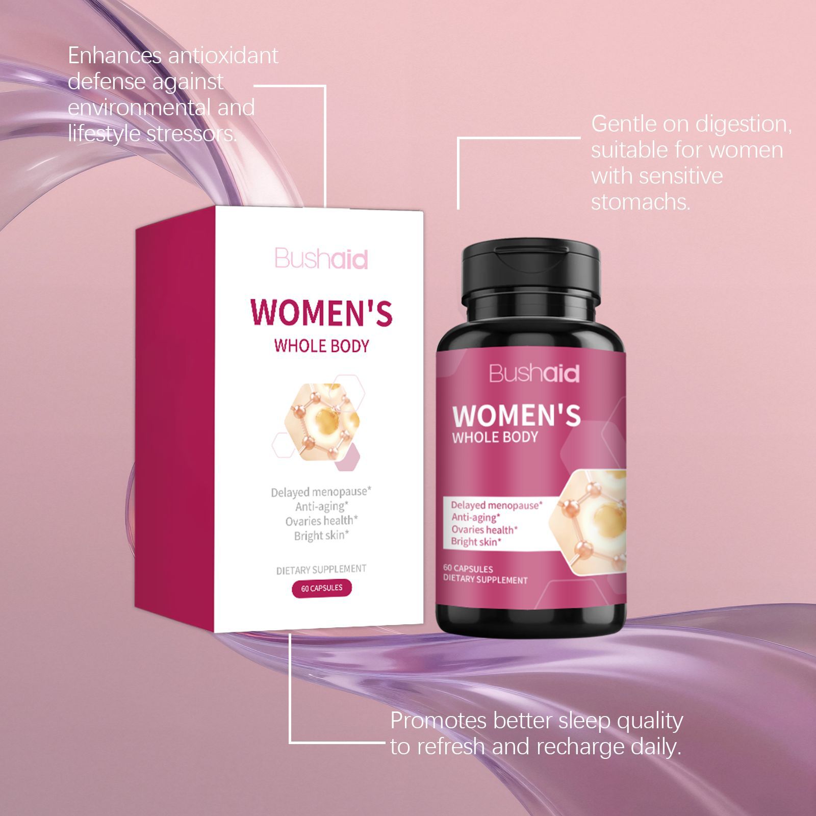 Wellness-Kapseln für Frauen, N – Health Wellness Vitality Bewertung und Preis