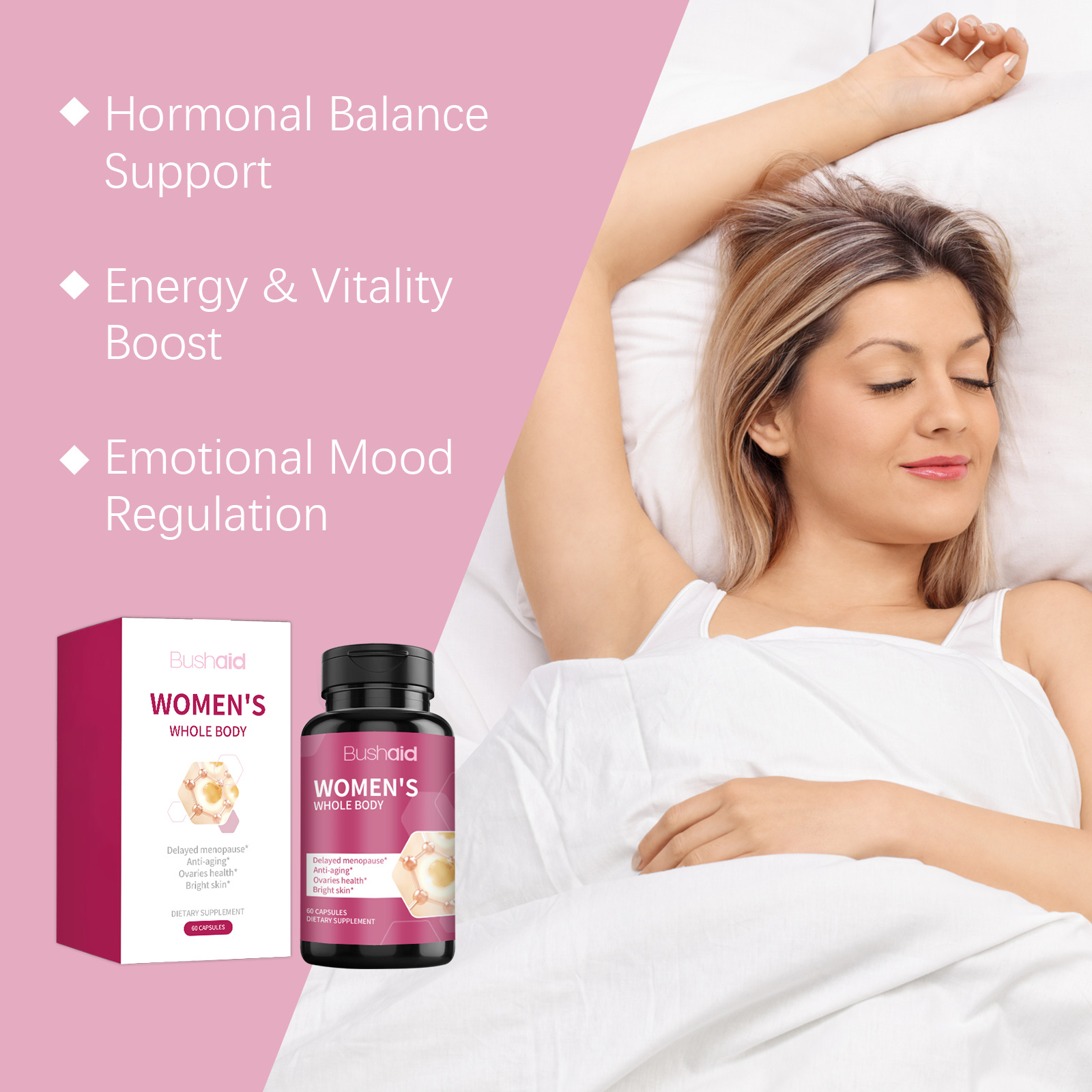 Wellness-Kapseln für Frauen, N – Health Wellness Vitality Bewertung und Preis