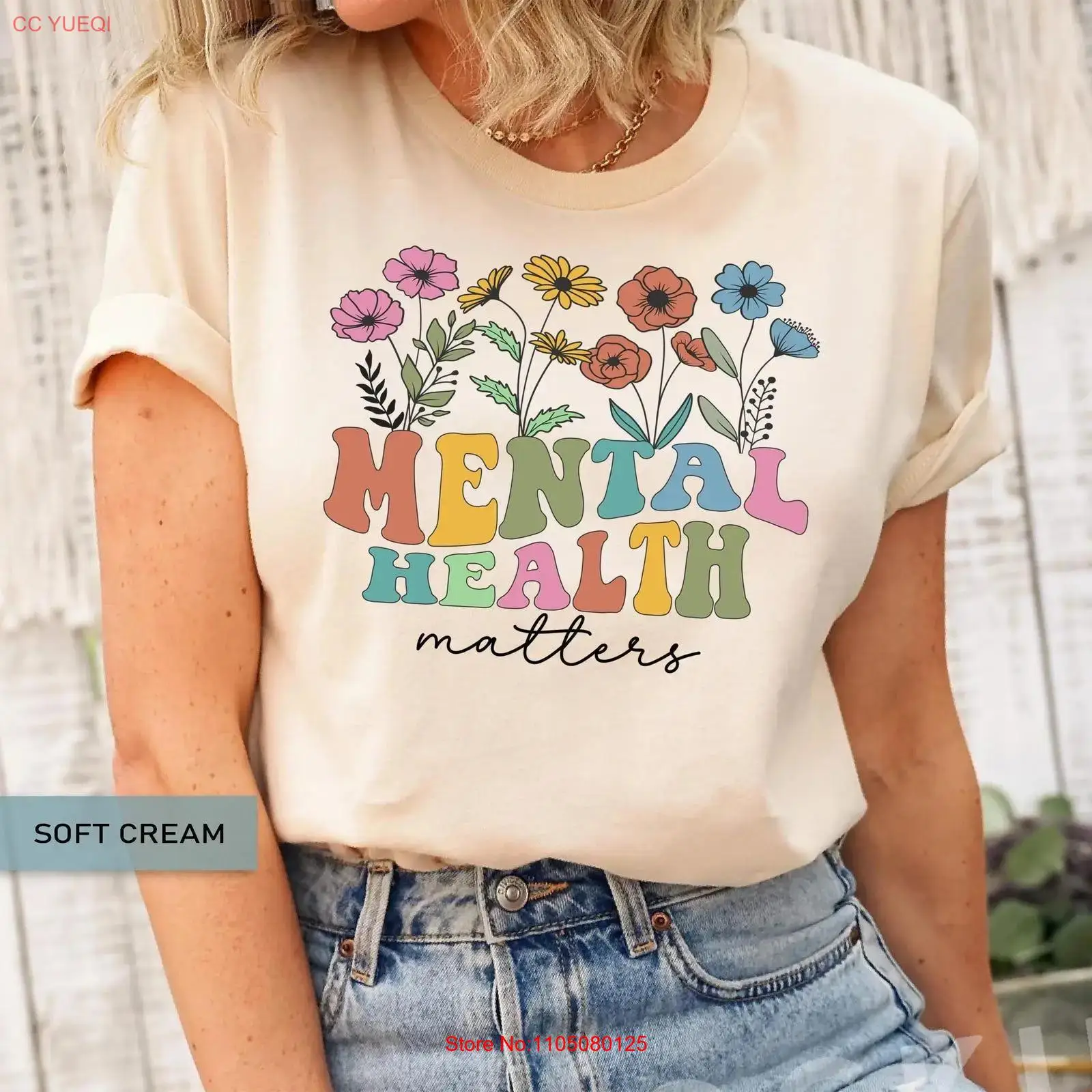 Mental Health Matters T-Shirt  – Health Wellness Mental Health Bewertung und Preis