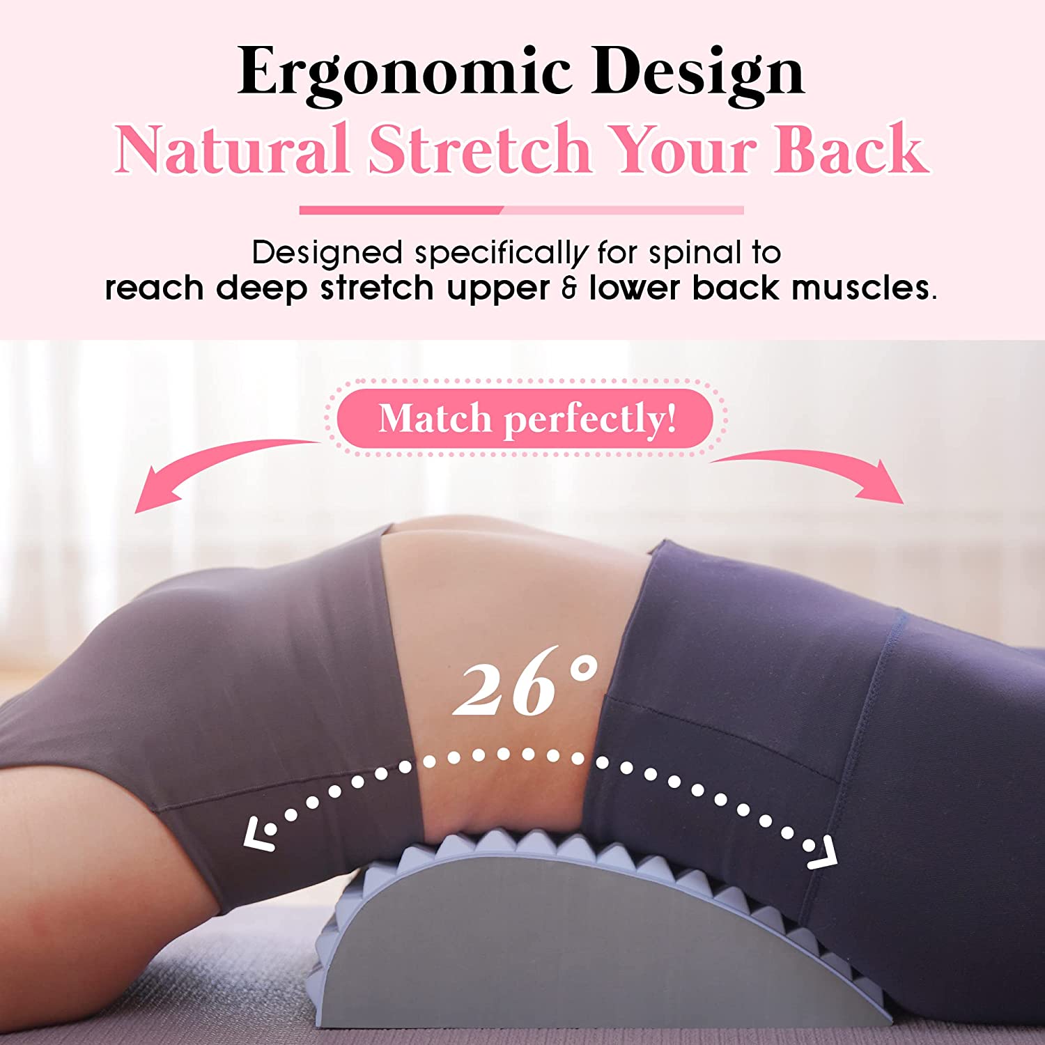 Behandlung von Schmerzen im un – Back Stretcher Lumbar Bewertung und Preis